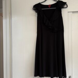 Merona Black Ruffle Dress